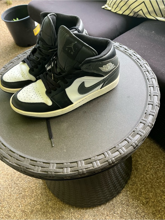 Jordan Other - Nike Black and White Men's High-Top Sneakers